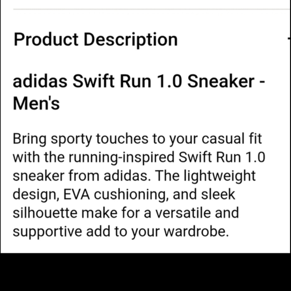 Adidas White Swift Running Mesh Sneakers - Picture 12 of 12